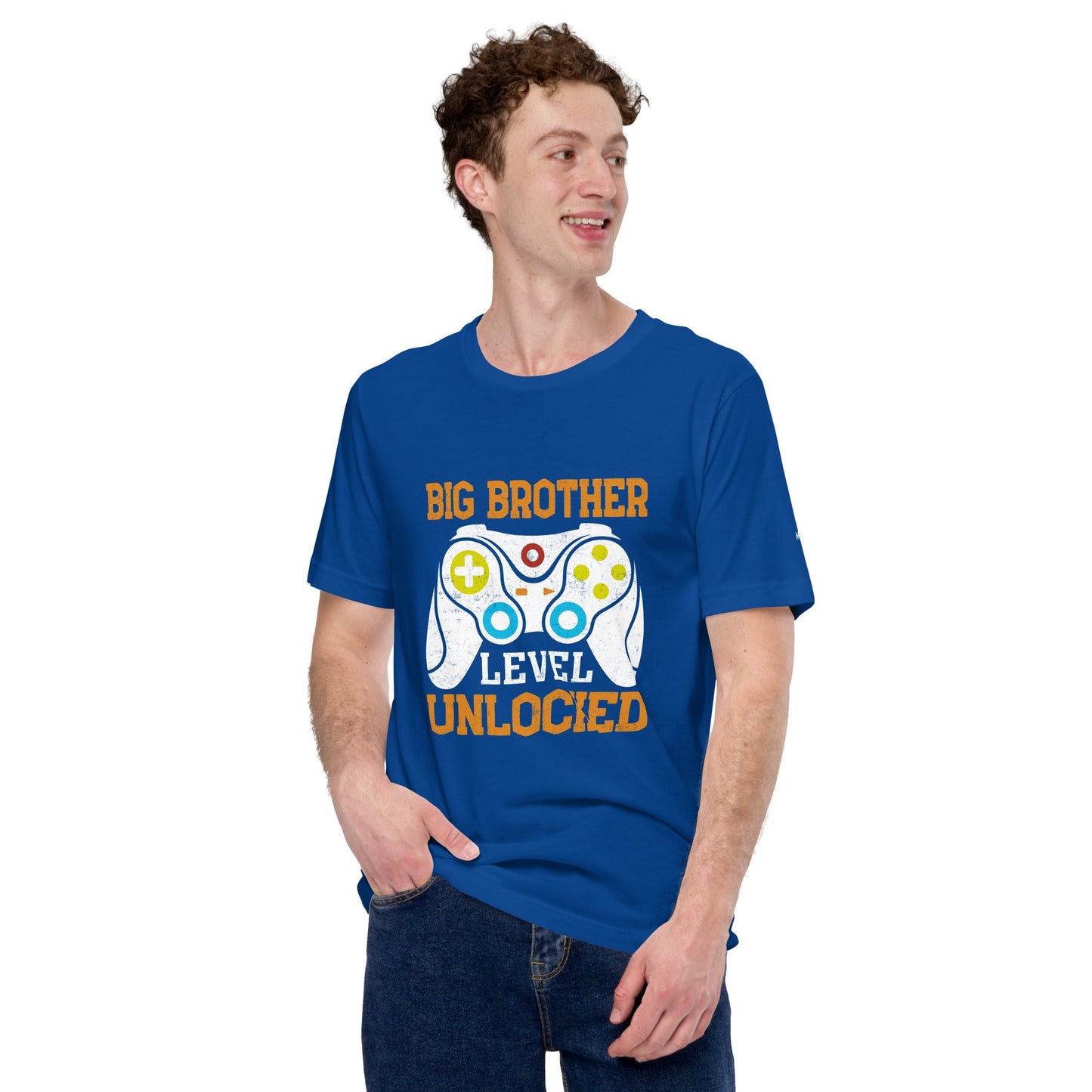 Big Brother Level Unlocked Unisex t-shirt by DarkByteGear