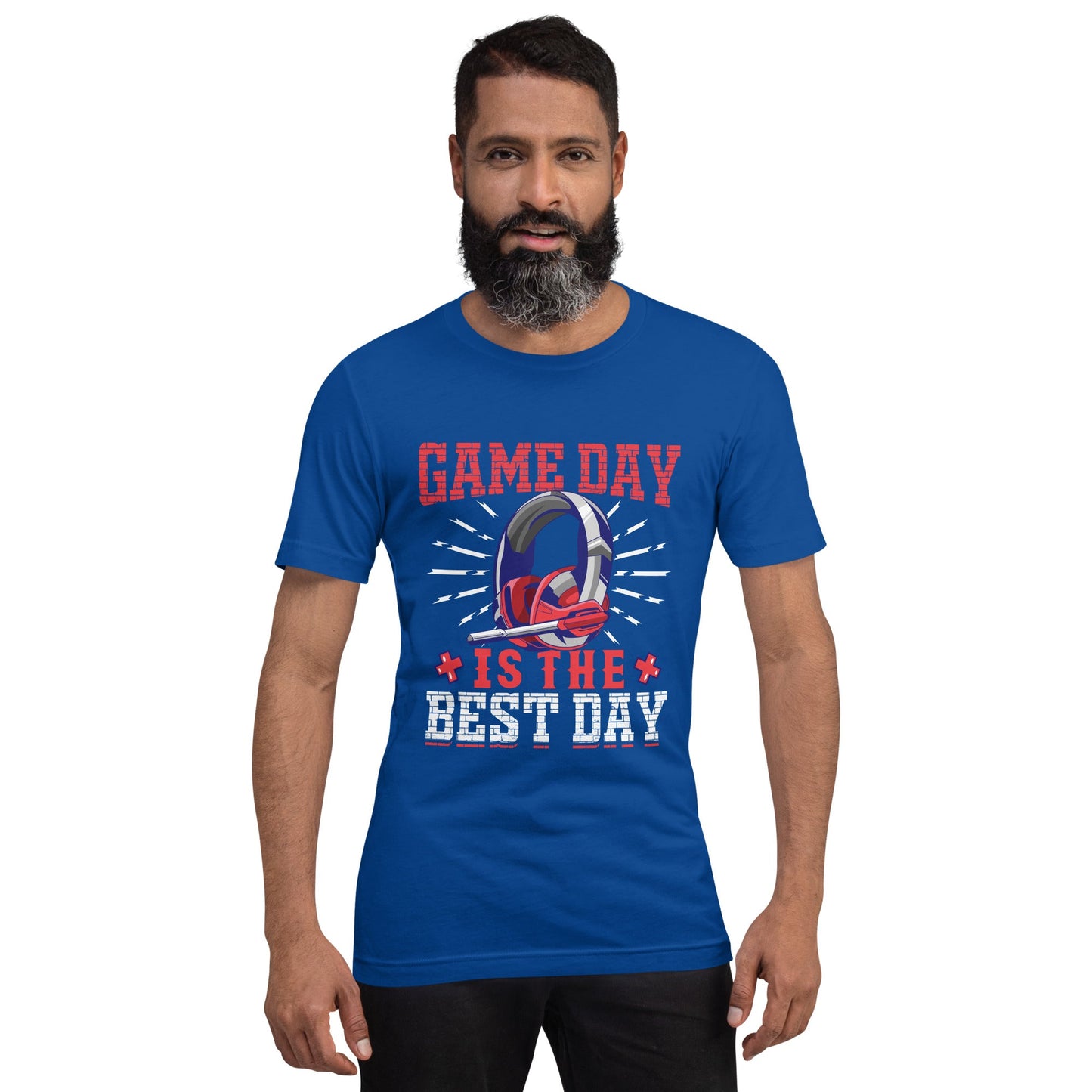 Game Day is the Best Day Shagor Unisex t-shirt by DarkByteGear