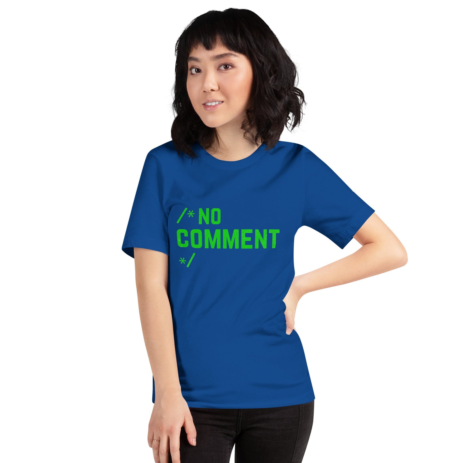 /*No Comment*/ Unisex t-shirt by DarkByteGear