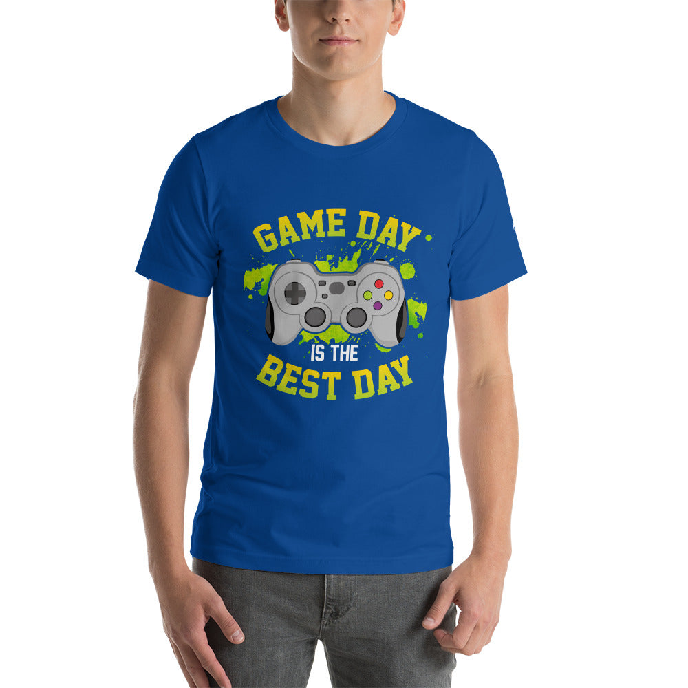 Game Day is the Best Day - Unisex t-shirt by DarkByteGear