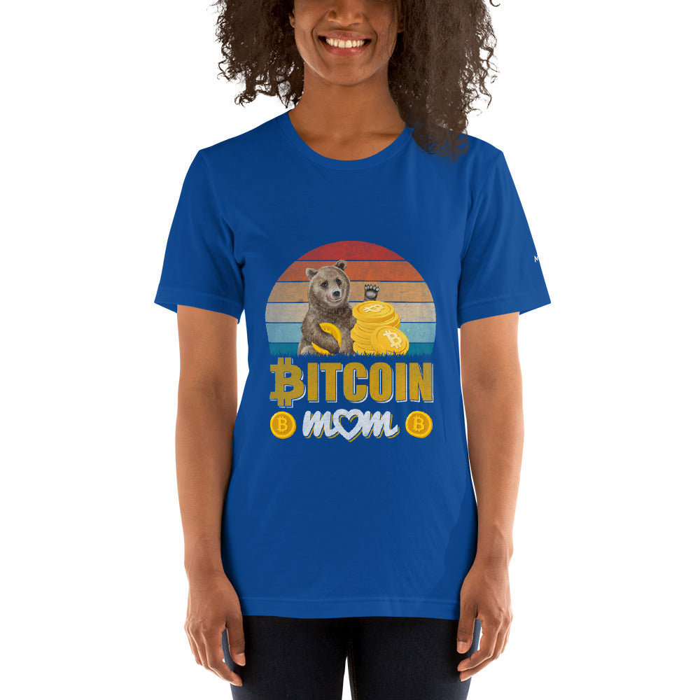 Bitcoin Mom -Unisex t-shirt by DarkByteGear