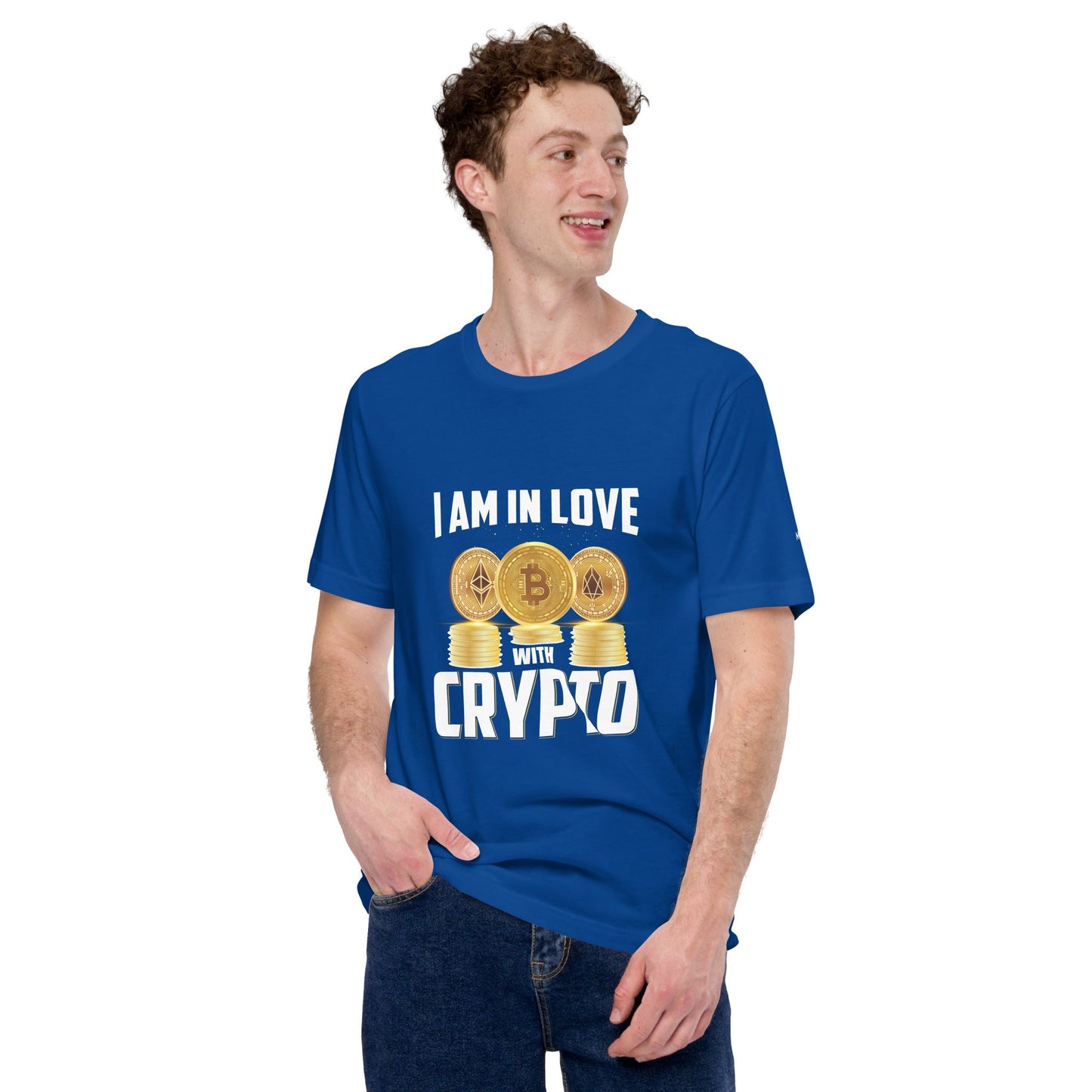 I am in love with Crypto Unisex t-shirt by DarkByteGear