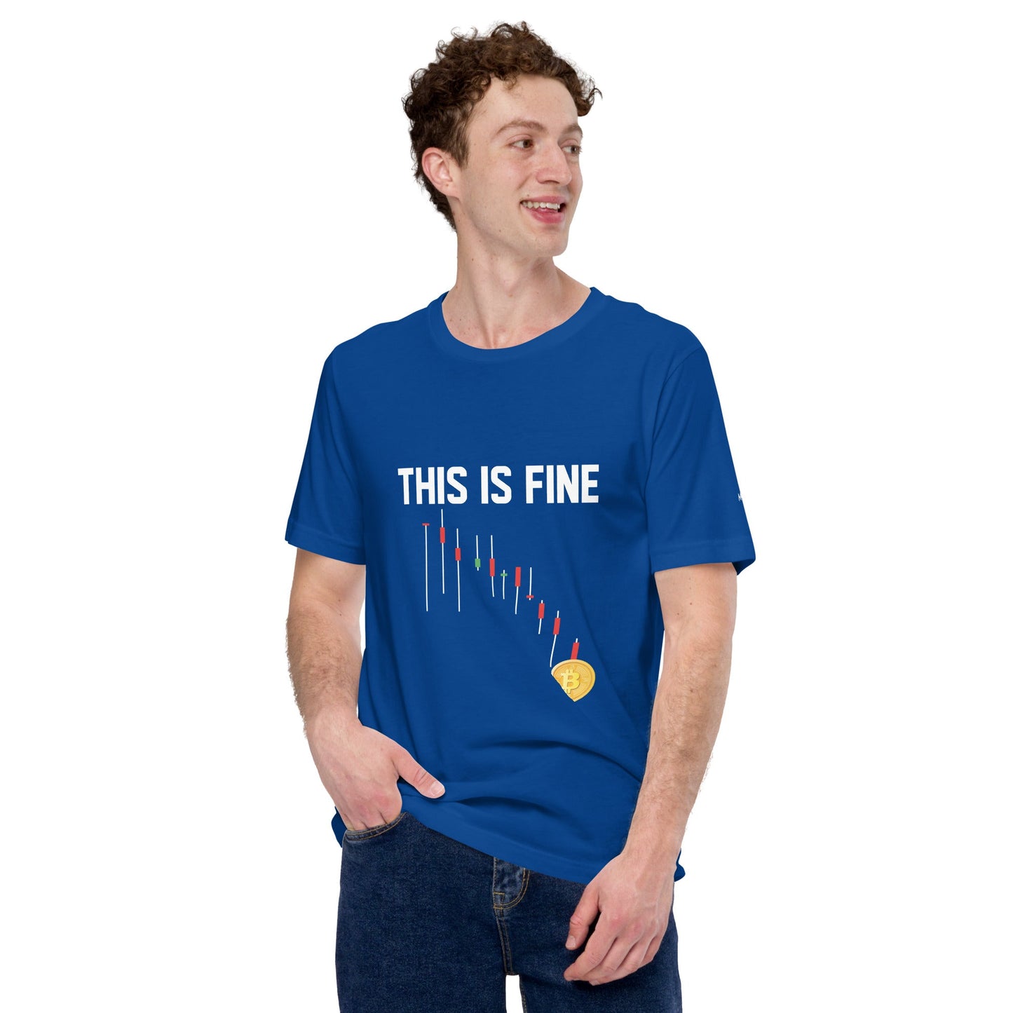 This is Fine - Unisex t-shirt by DarkByteGear