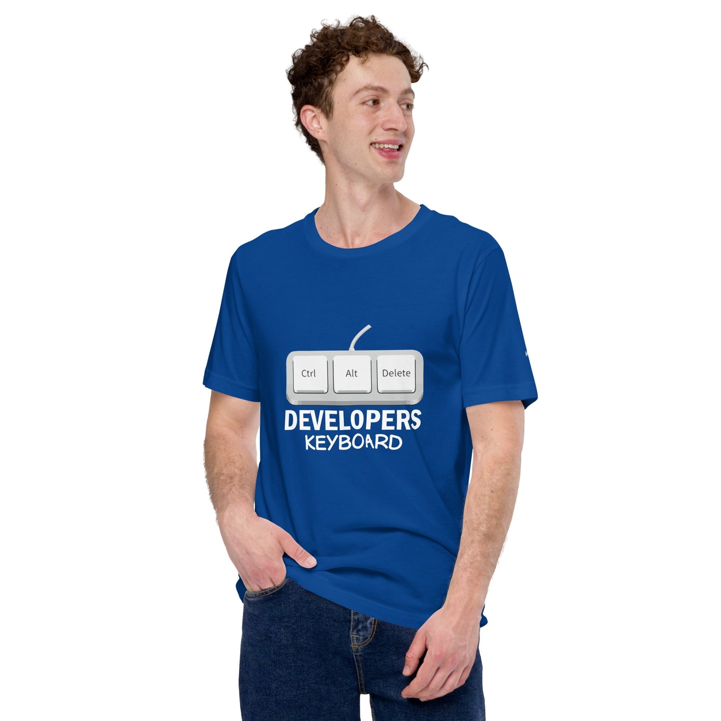 Ctrl+Alt+Del Developer Keyboard - Unisex t-shirt by DarkByteGear