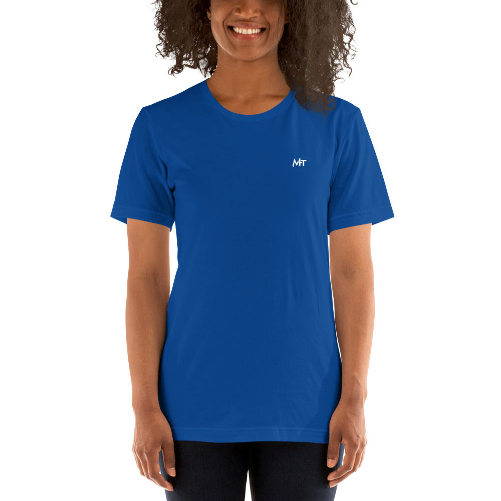 I can't Believe I Paused my Game for this - Unisex t-shirt ( Back Print ) by DarkByteGear