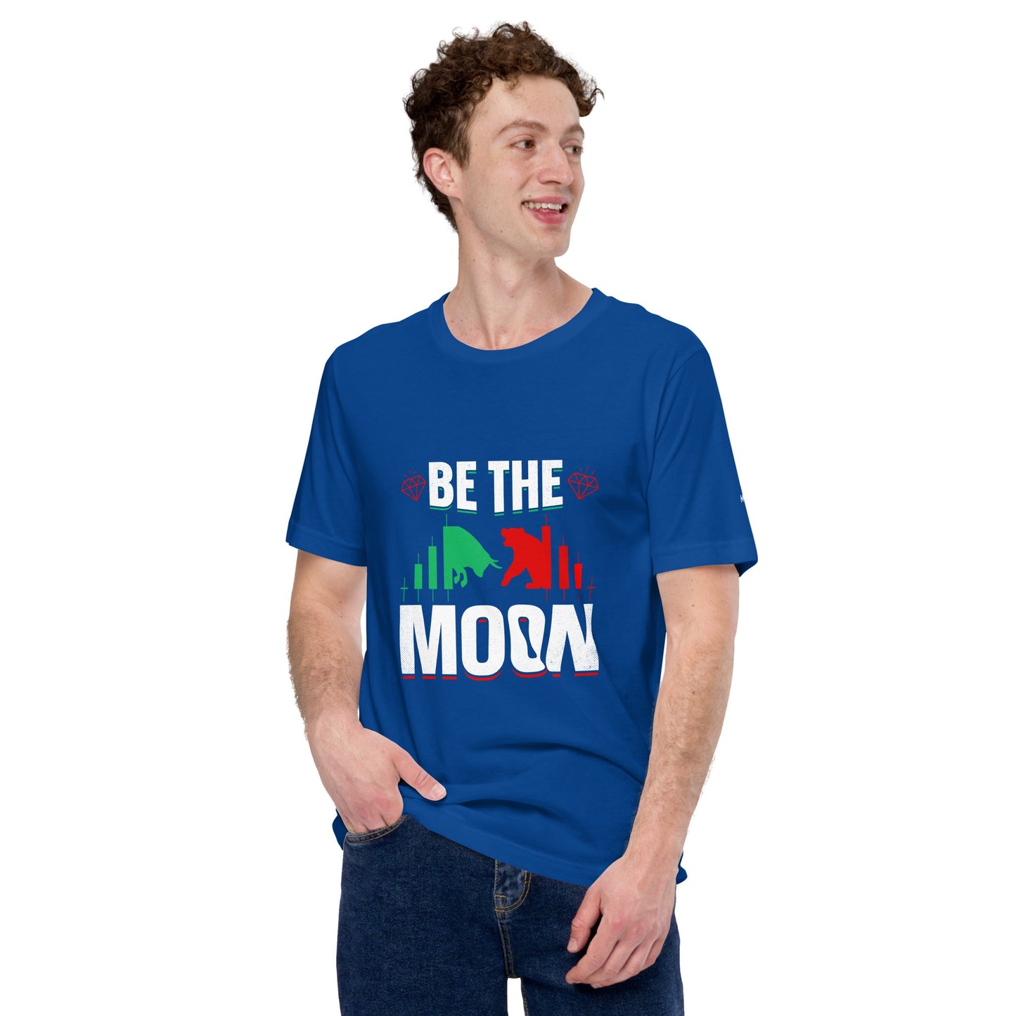 Be the Moon - Unisex t-shirt by DarkByteGear