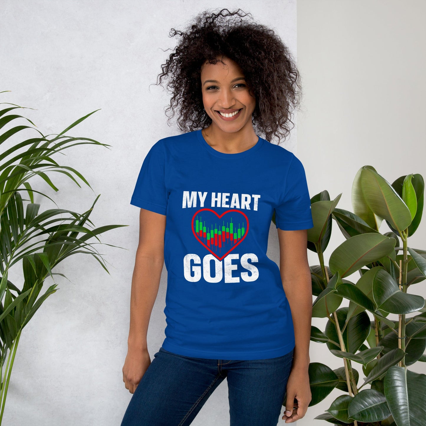 My Heart Goes - Unisex t-shirt by DarkByteGear