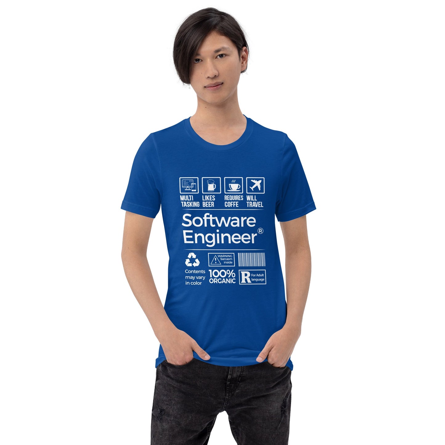 Software Engineer V2 - Unisex t-shirt by DarkByteGear