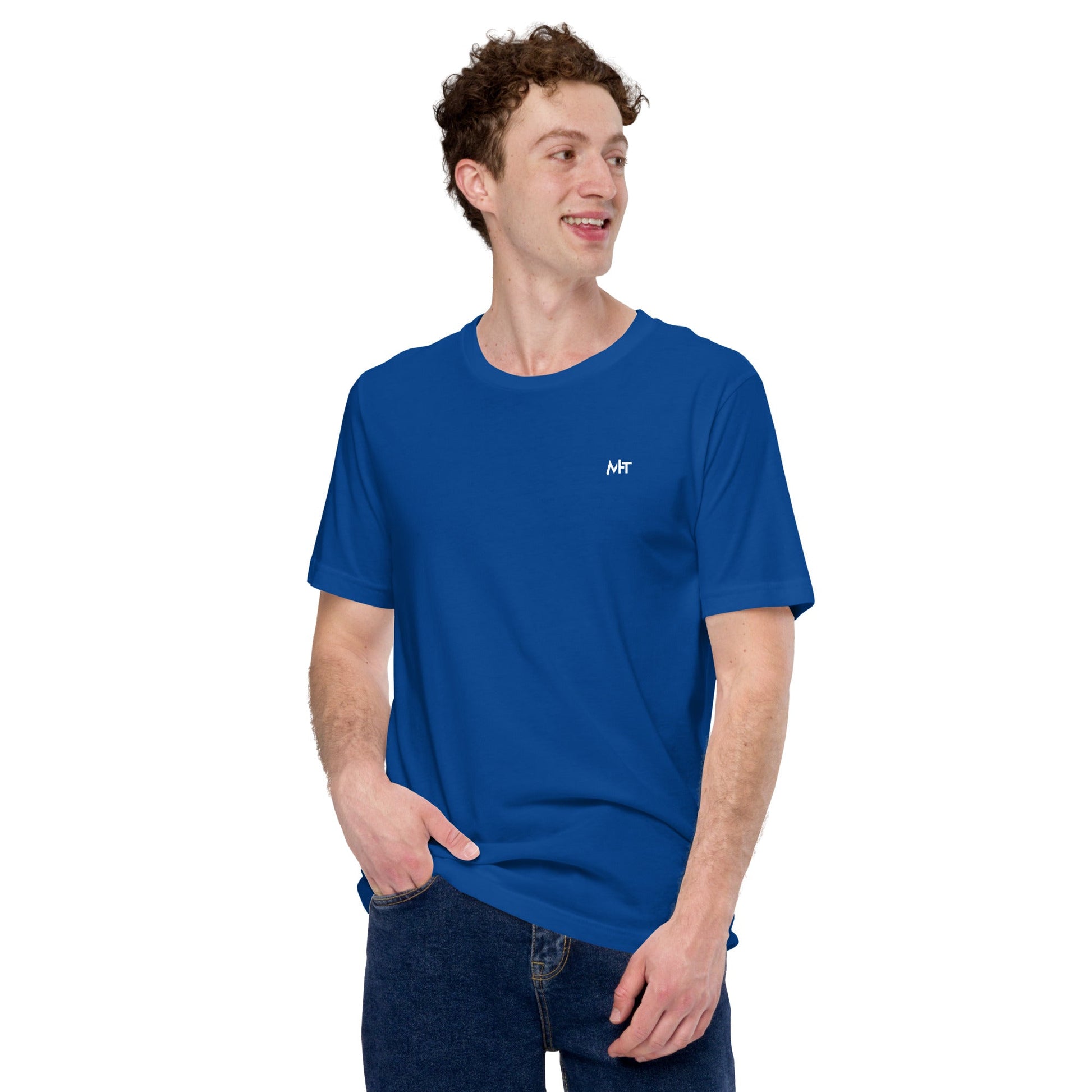 It's only a Gambling Problem, if I am losing V1 - Unisex t-shirt ( Back Print ) by DarkByteGear