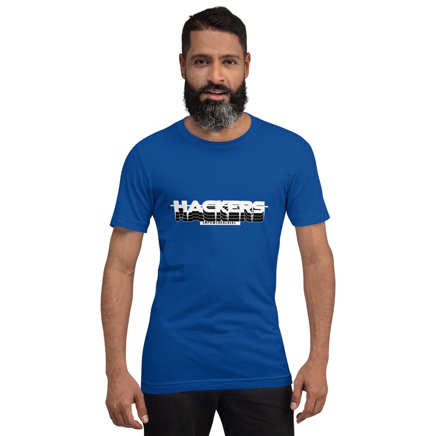 Hackers Empower Hackers V3 - Unisex t-shirt by DarkByteGear