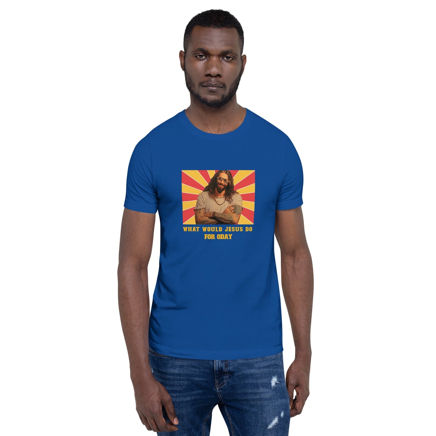 What would Jesus do for 0day v1 - Unisex t-shirt by DarkByteGear