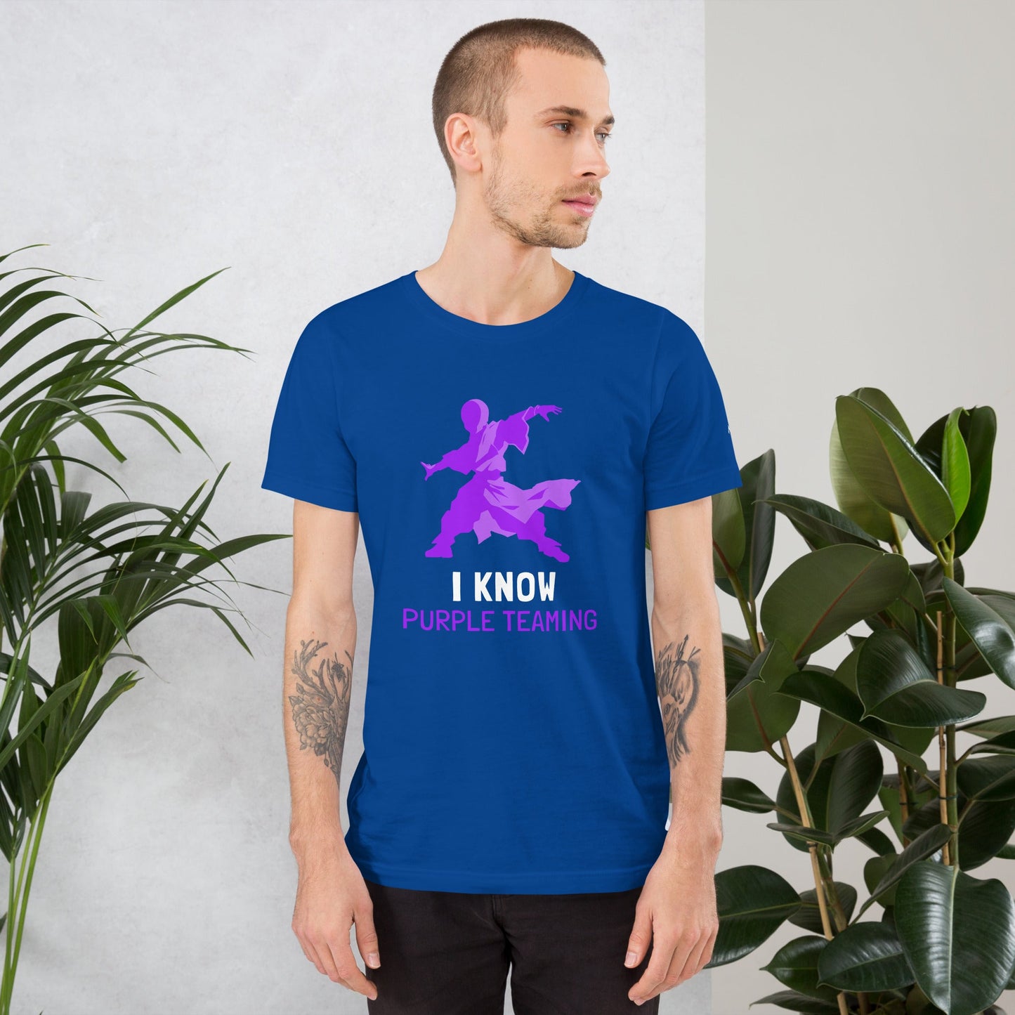 I Know Purple Teaming - Unisex t-shirt by DarkByteGear