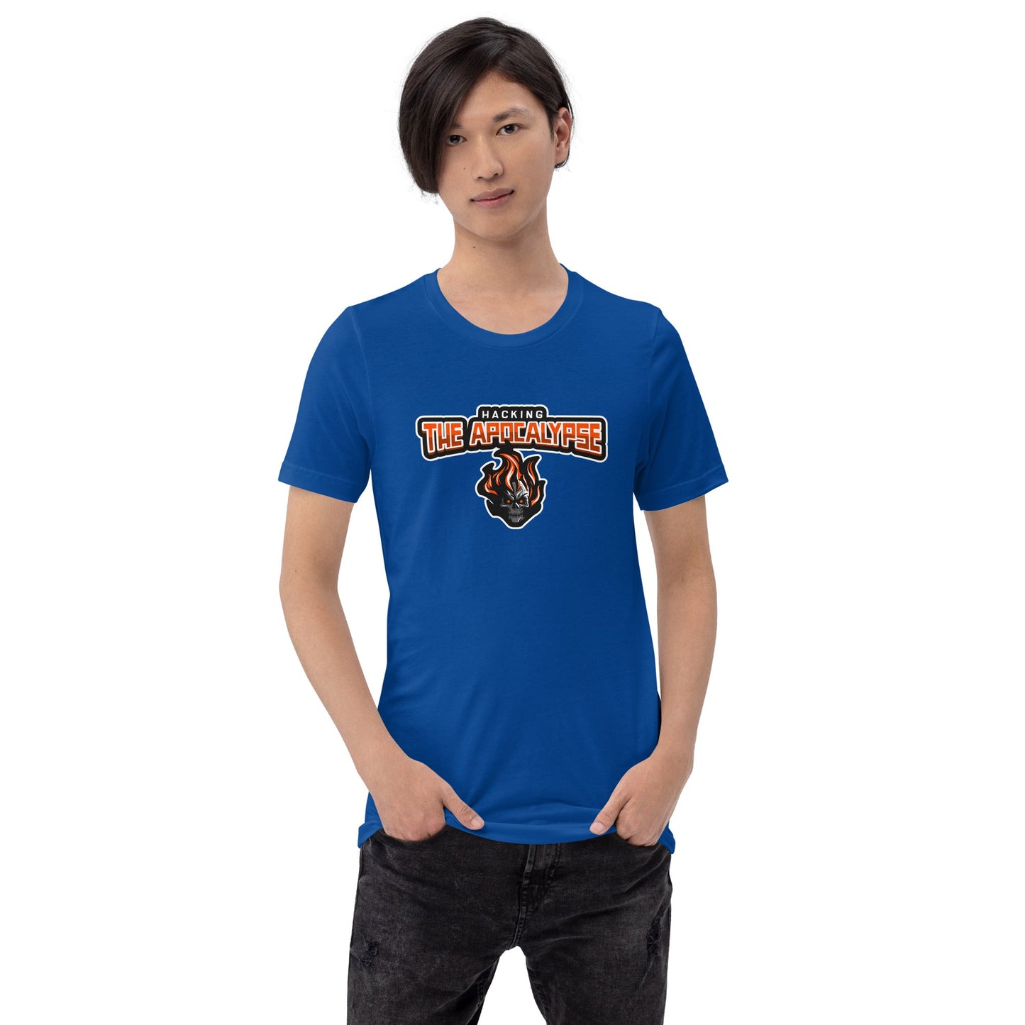 Hacking the Apocalypse V1 - Unisex t-shirt by DarkByteGear