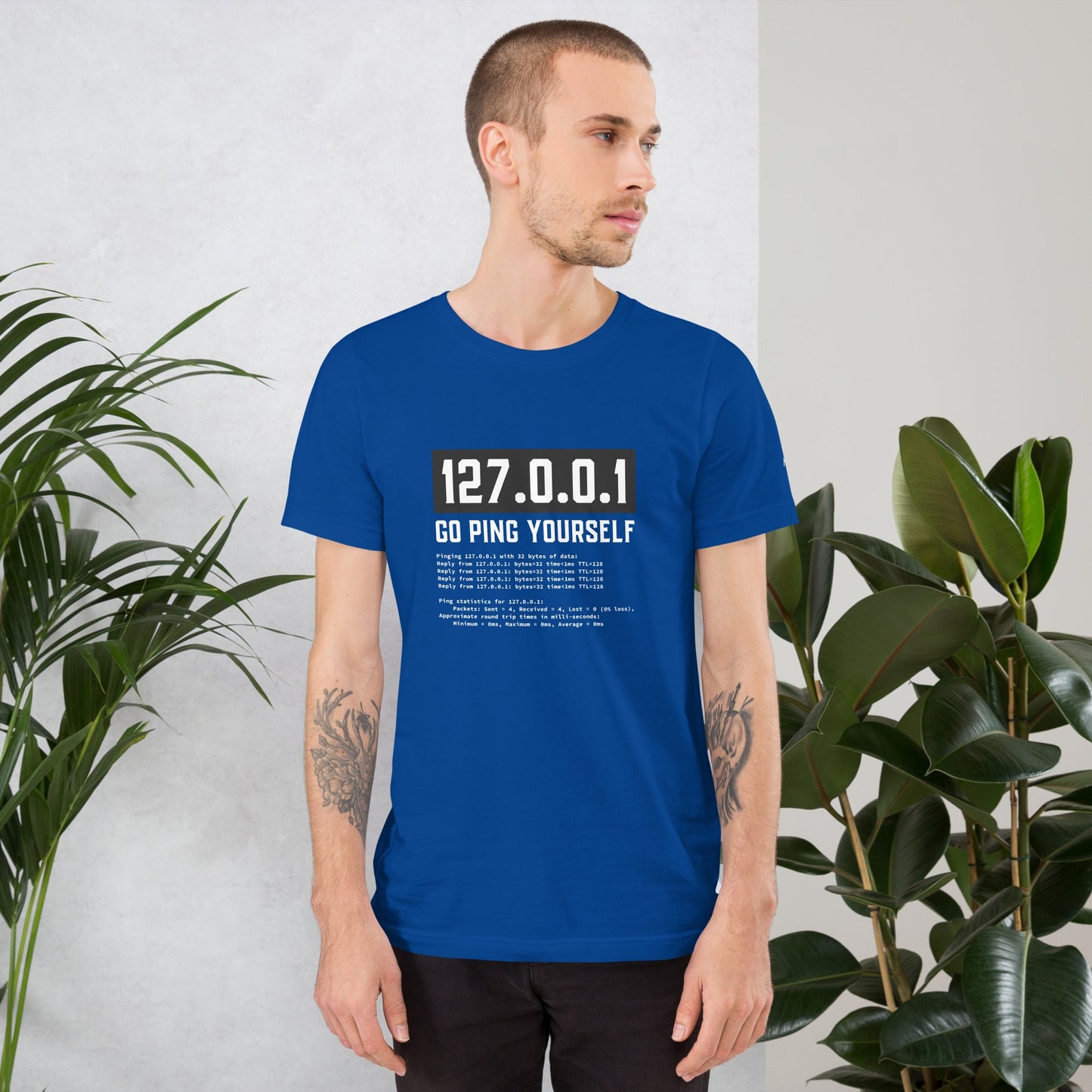 Go ping yourself - Unisex t-shirt by DarkByteGear