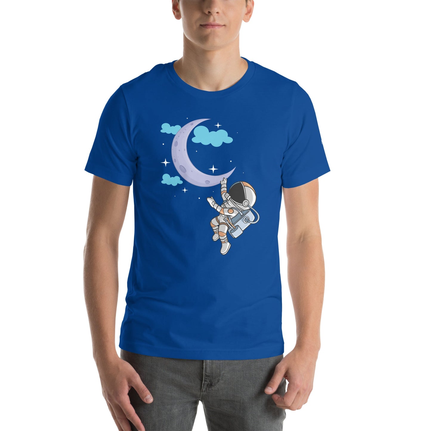 Full Moon Astronaut - Unisex t-shirt by DarkByteGear