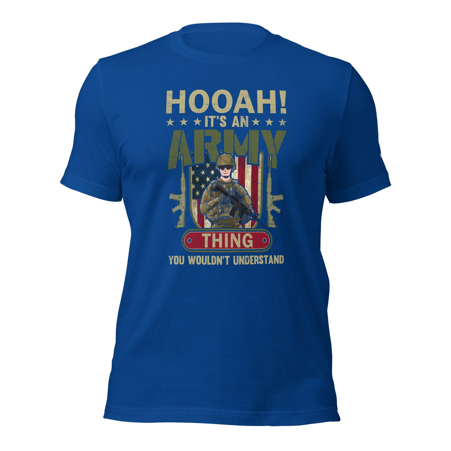 HOOAH! It's an Army thing you wouldn't understand - Unisex t-shirt by DarkByteGear