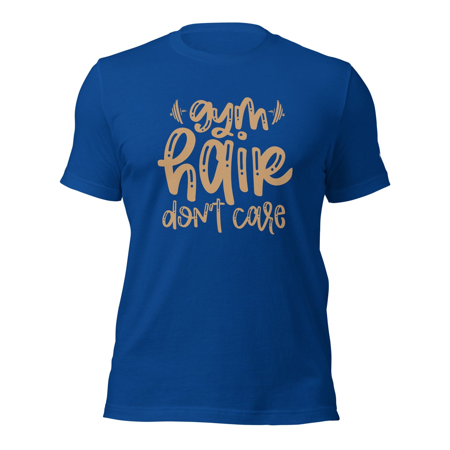 Gym Hair Don't Care - Unisex t-shirt by DarkByteGear