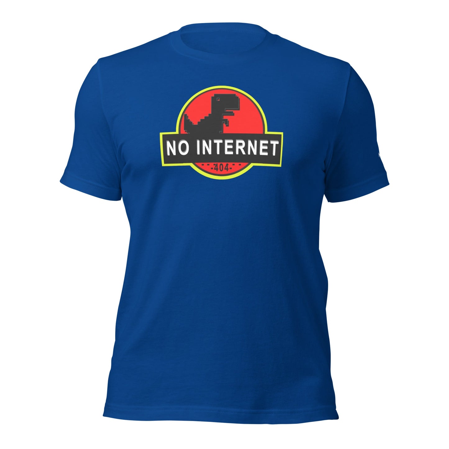No internet 404 - Unisex t-shirt by DarkByteGear