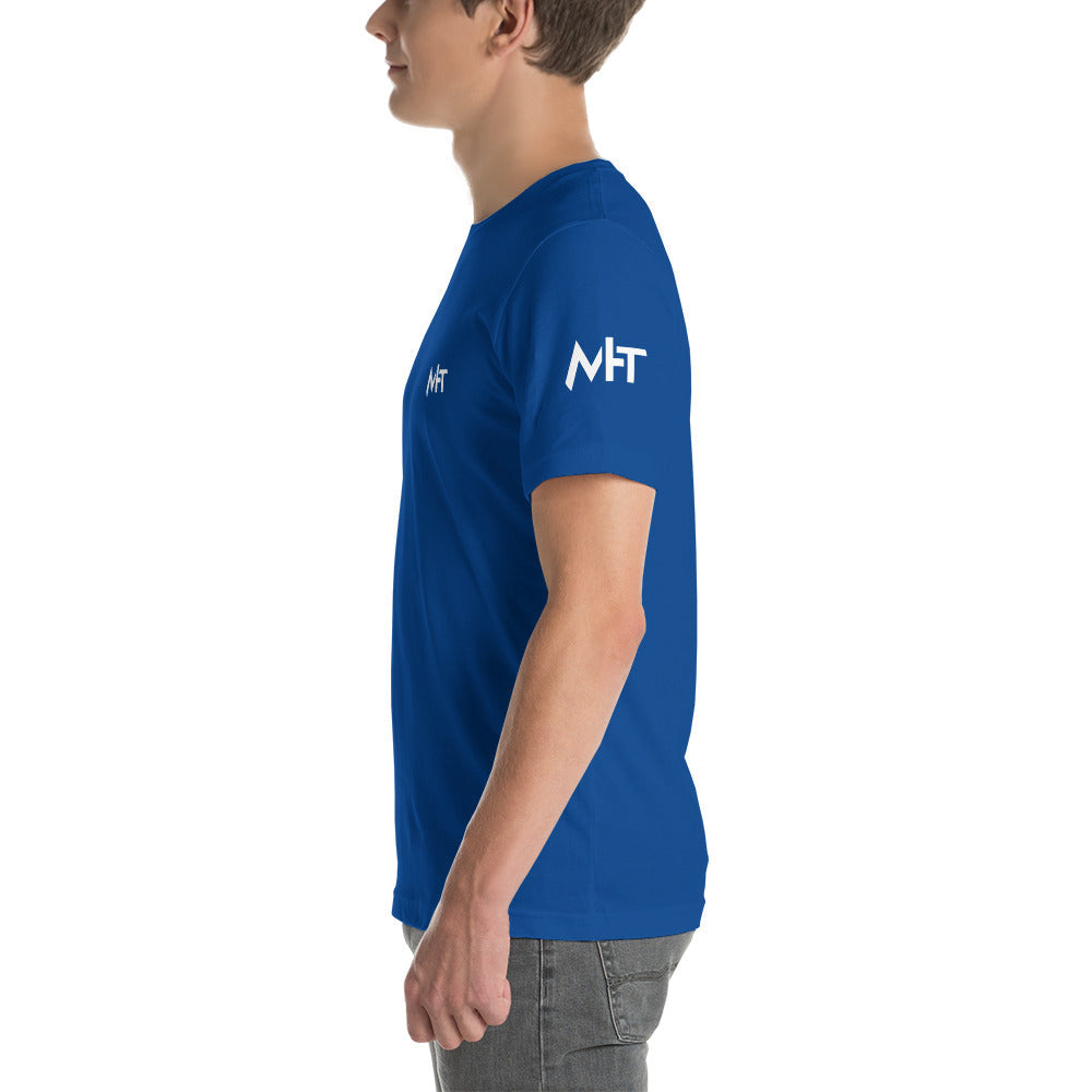 White Hat Hacker - Short-Sleeve Unisex T-Shirt (all sides print) by DarkByteGear