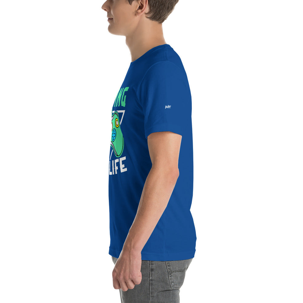 Gaming Is My Life - Unisex t-shirt by DarkByteGear