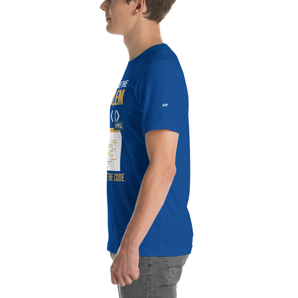 First, Solve the problem; then, Write the code V2 - Unisex t-shirt by DarkByteGear