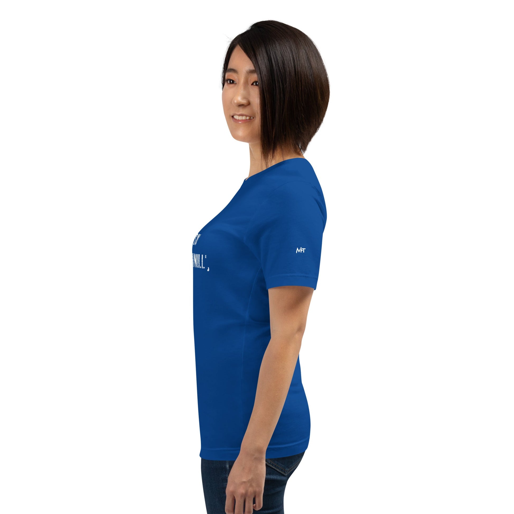 Anything you say Gets piped to devnull V1 - Unisex t-shirt by DarkByteGear