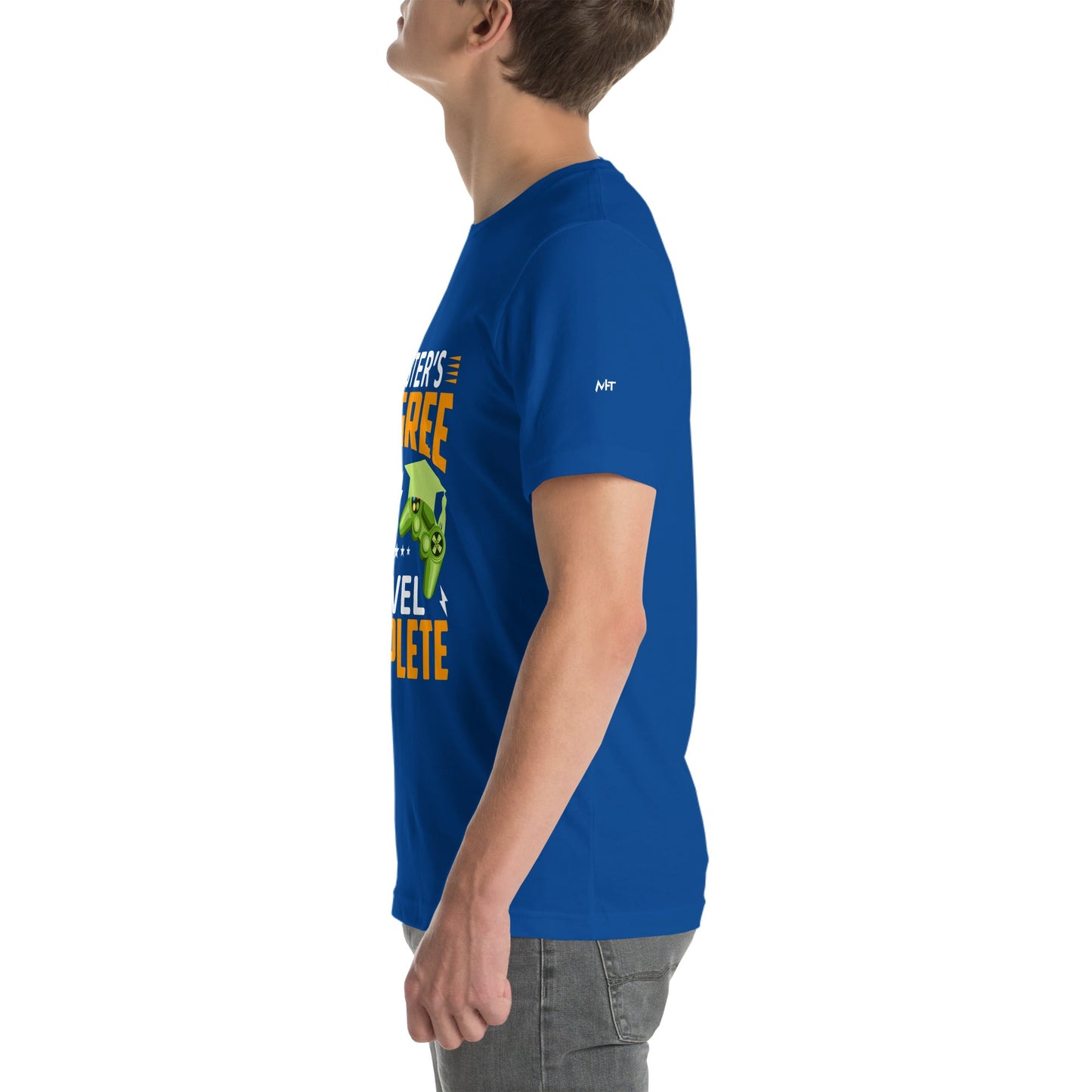 Master Degree Level Complete - Unisex t-shirt by DarkByteGear