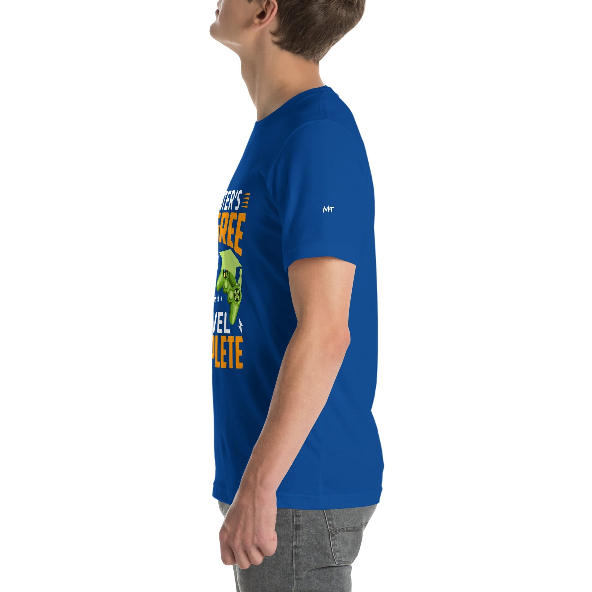 Master Degree Level Complete - Unisex t-shirt by DarkByteGear
