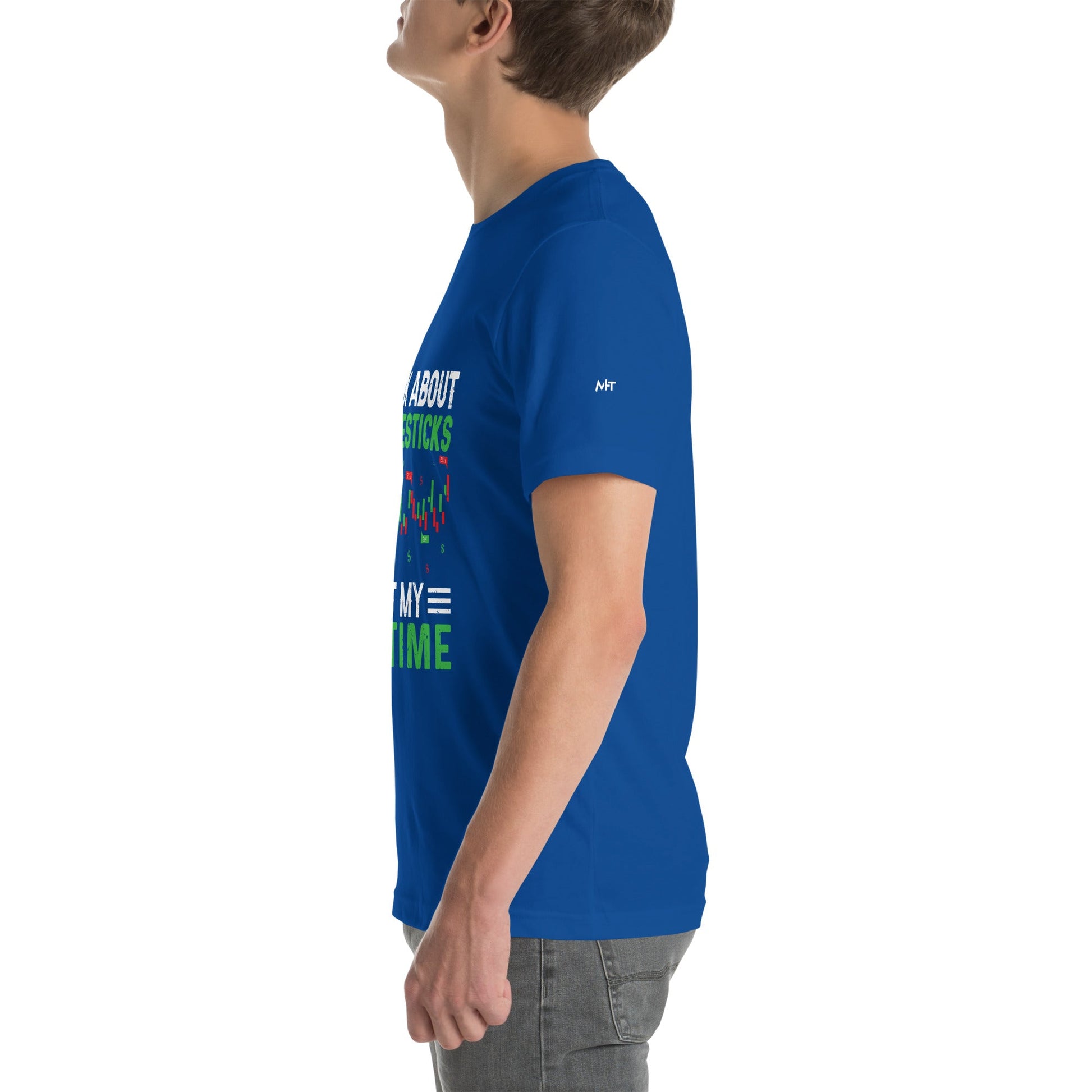 I think about Candle Sticks past my Bedtime - Unisex t-shirt by DarkByteGear