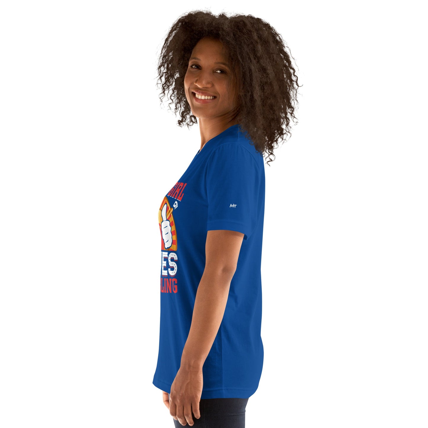 This Girl Loves Gambling - Unisex t-shirt by DarkByteGear