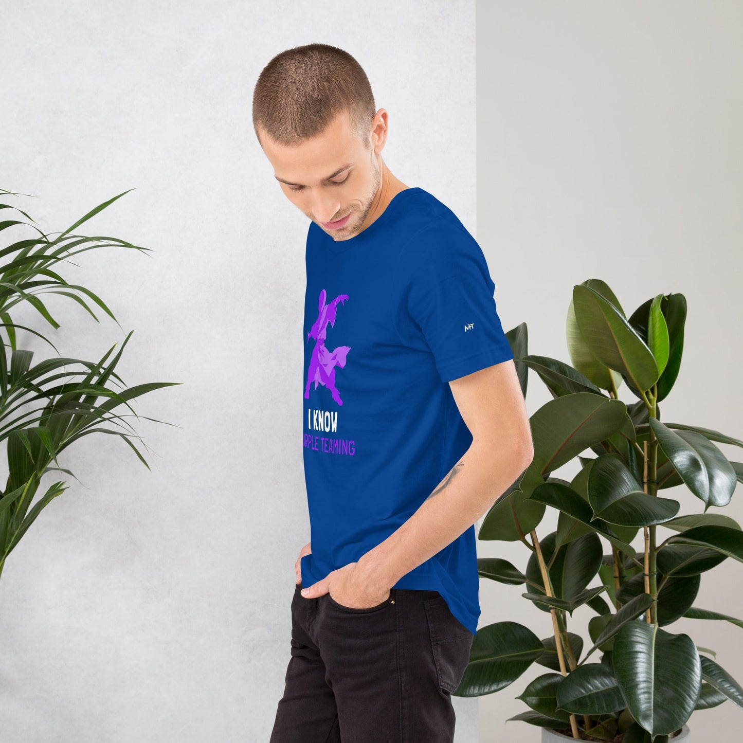 I Know Purple Teaming - Unisex t-shirt by DarkByteGear