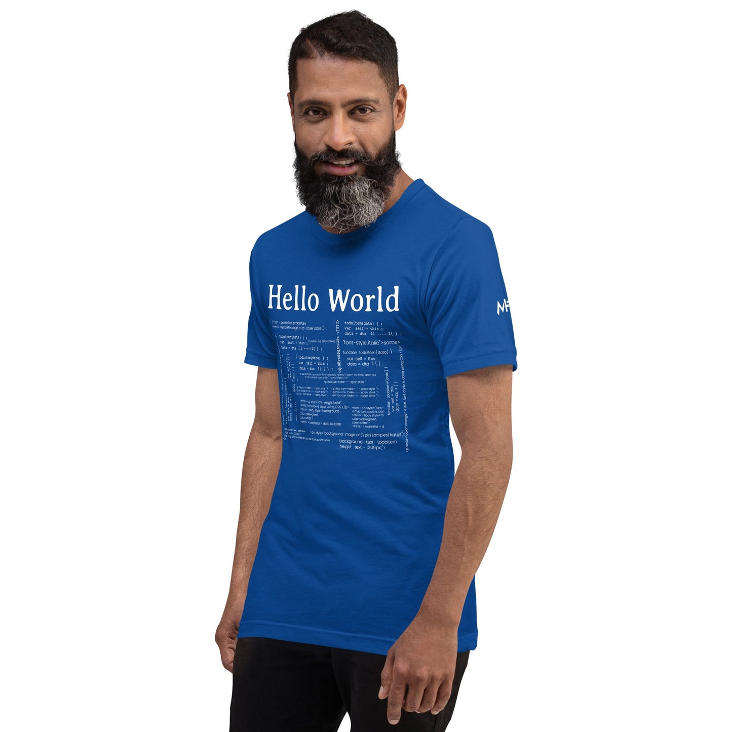 Hello world - Unisex t-shirt by DarkByteGear