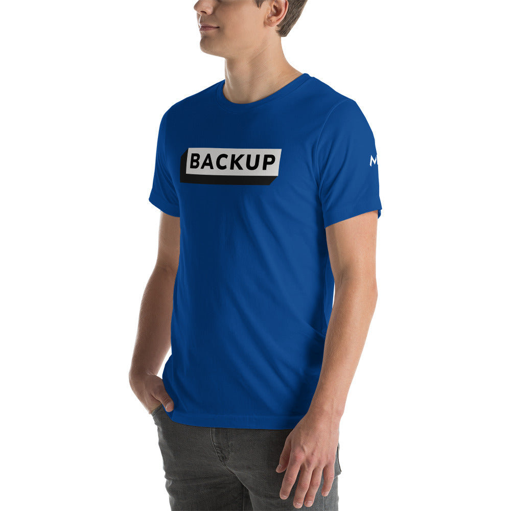 Backup - Unisex t-shirt by DarkByteGear