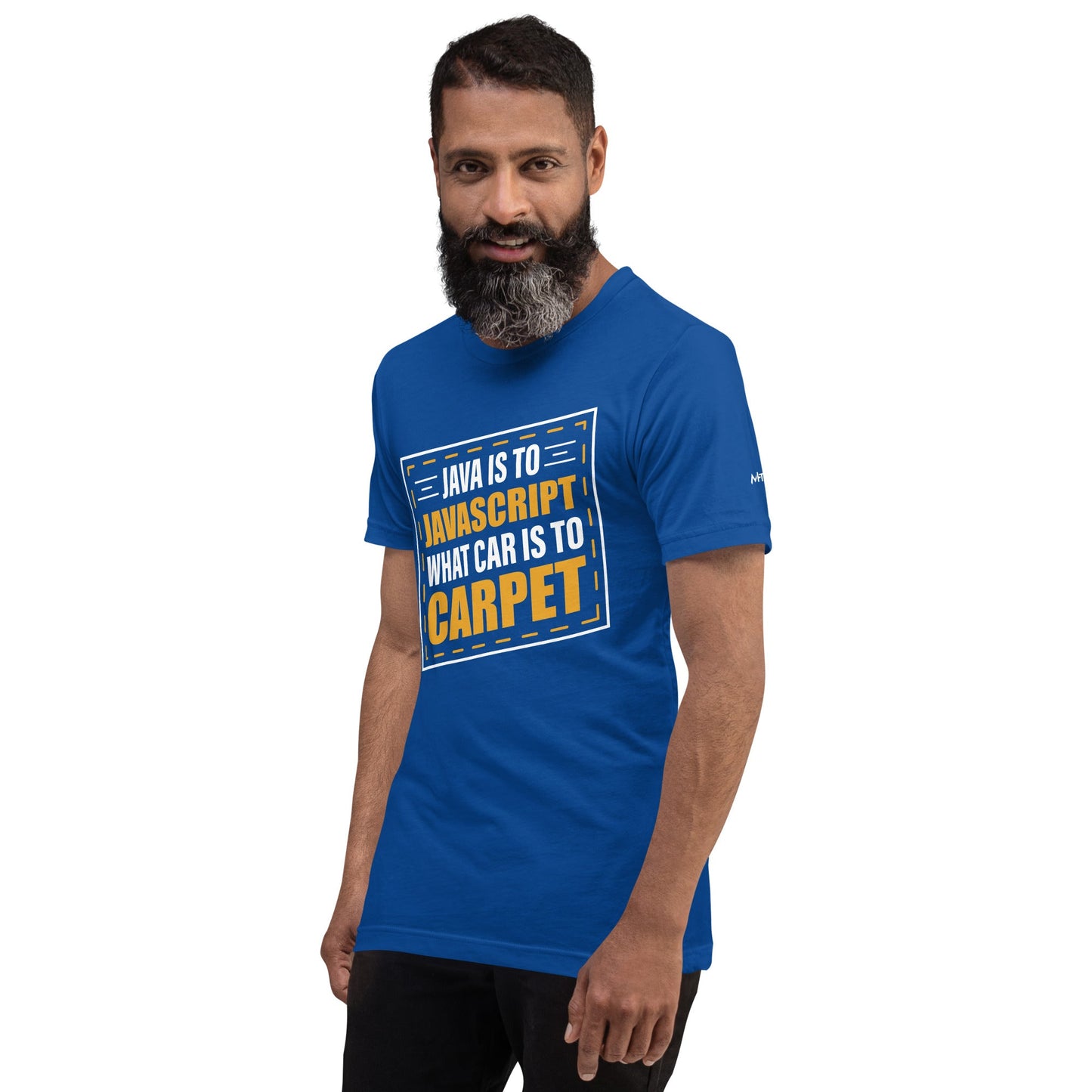 Java is to JavaScript - Unisex t-shirt by DarkByteGear