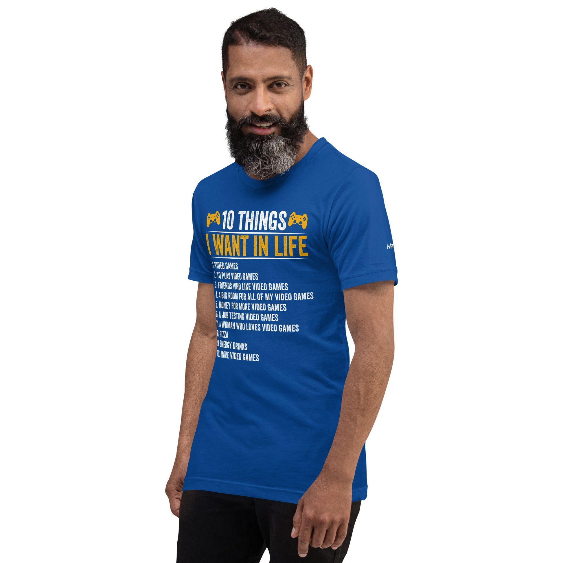 10 Things I Want In Life (Swarna) Unisex t-shirt by DarkByteGear