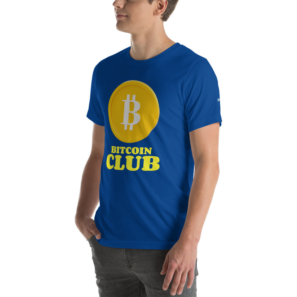 BITCOIN CLUB V1 - Unisex T-shirt by DarkByteGear