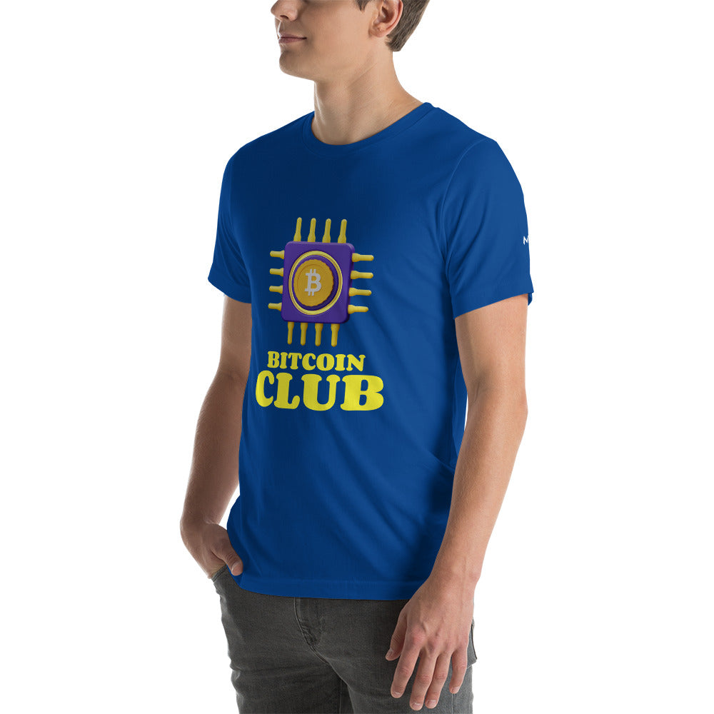 BITCOIN CLUB V3 - Unisex t-shirt by DarkByteGear