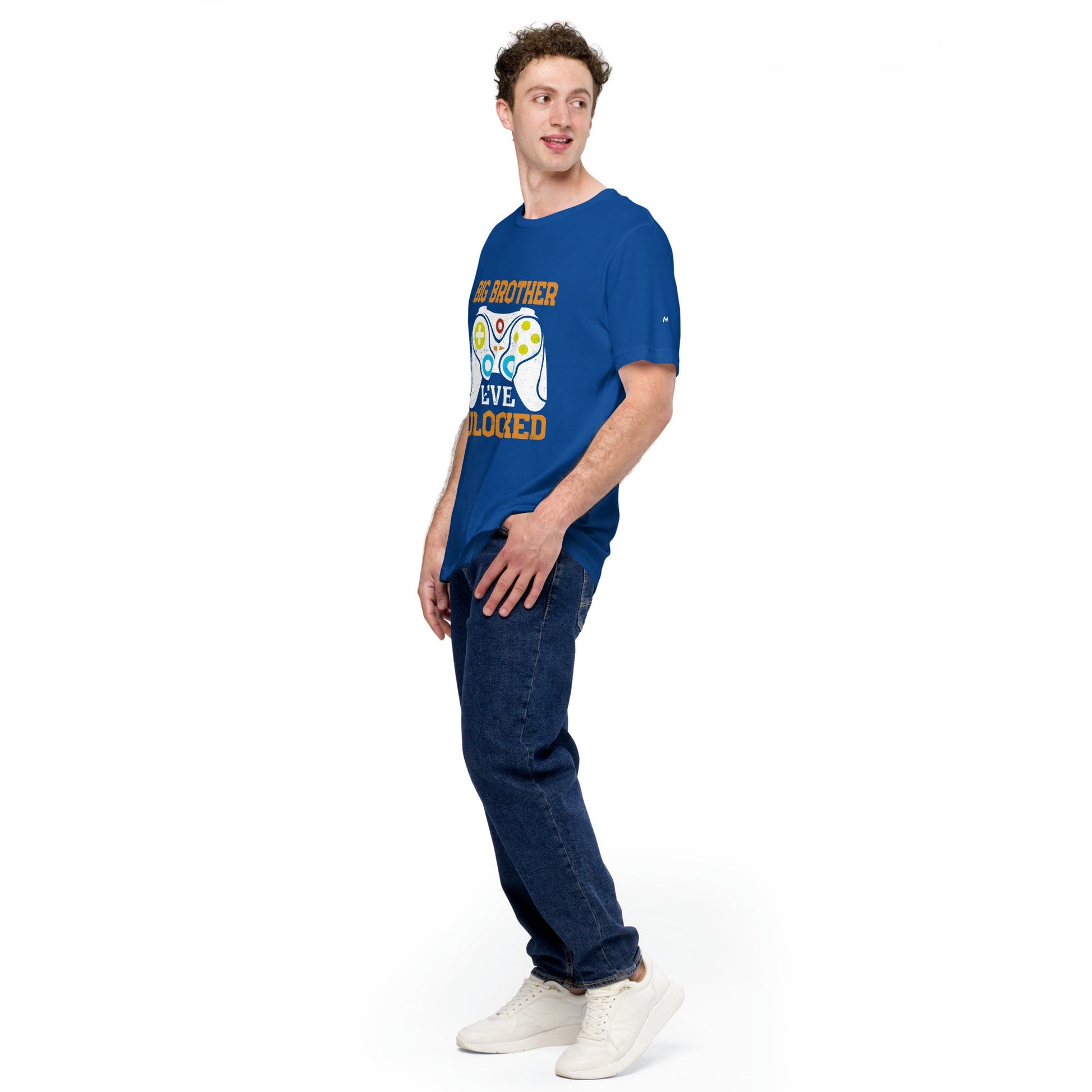 Big Brother Level Unlocked Unisex t-shirt by DarkByteGear