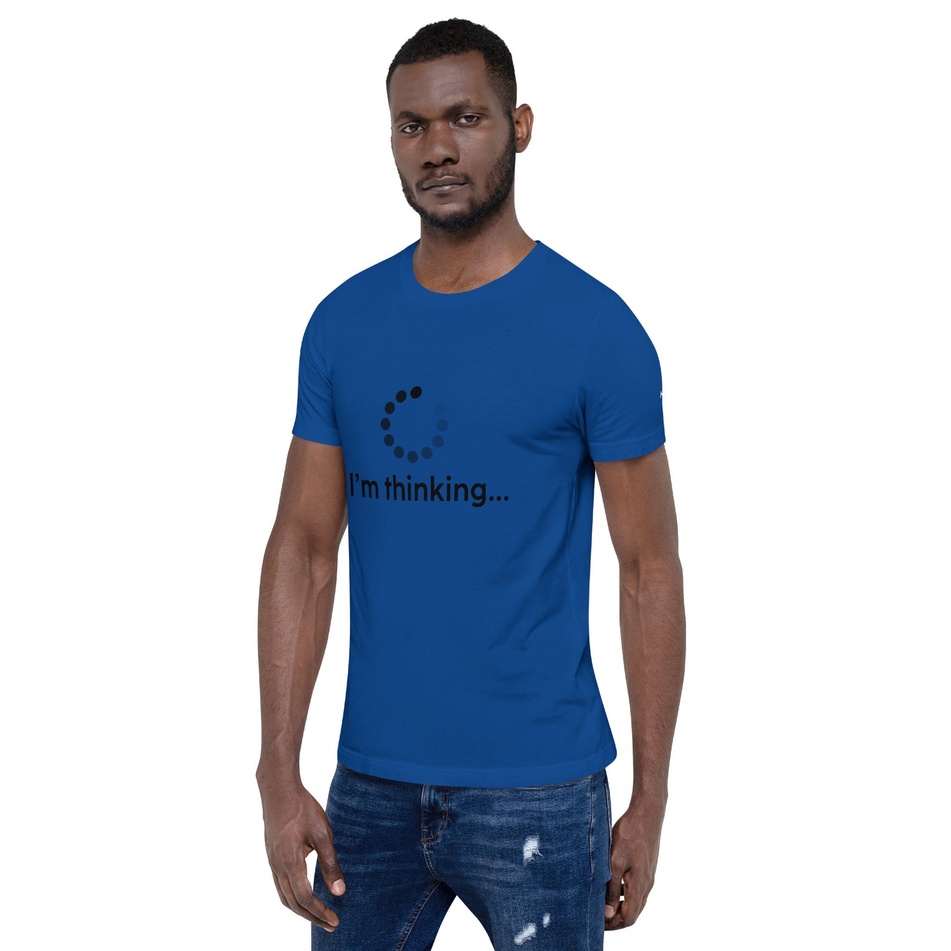 I am thinking - Unisex t-shirt by DarkByteGear
