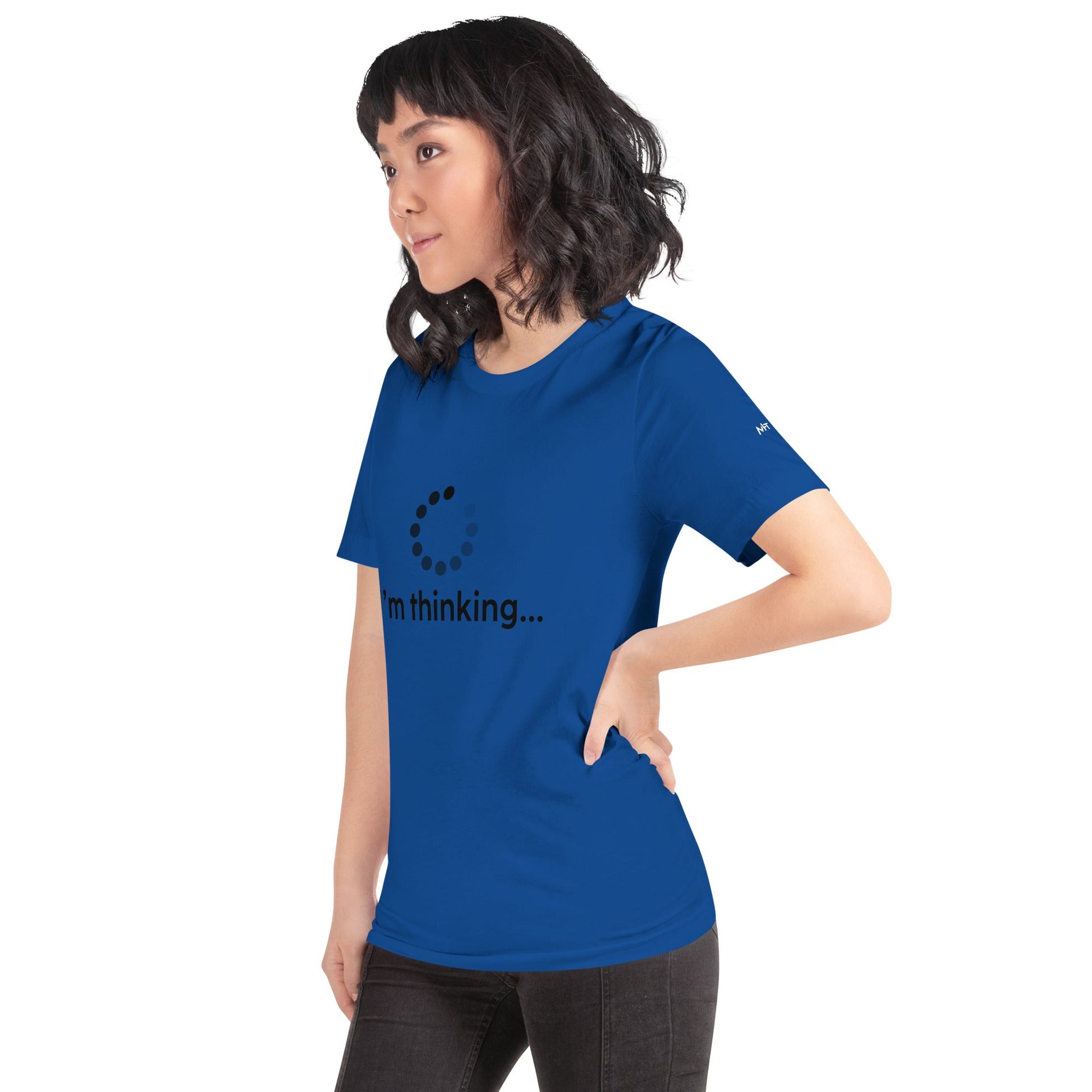 I am thinking - Unisex t-shirt by DarkByteGear