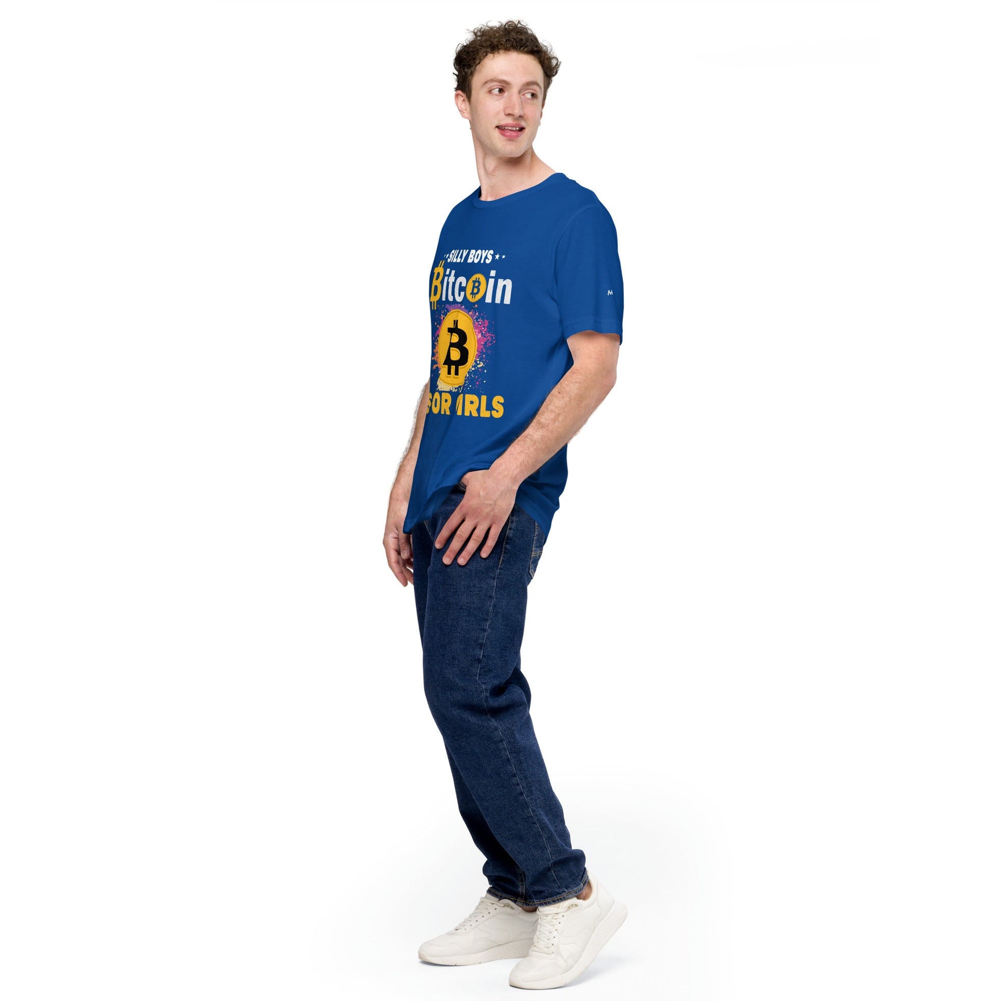 *Silly Boys* : BTC is for Girls - Unisex t-shirt by DarkByteGear
