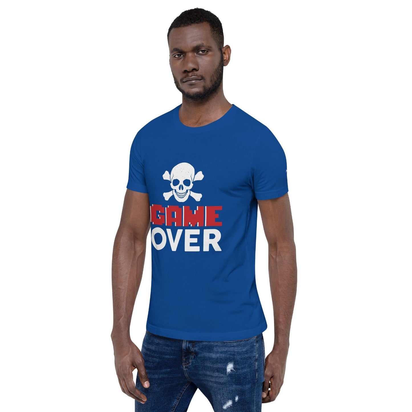 Game Over - Unisex t-shirt ( Back Print ) by DarkByteGear