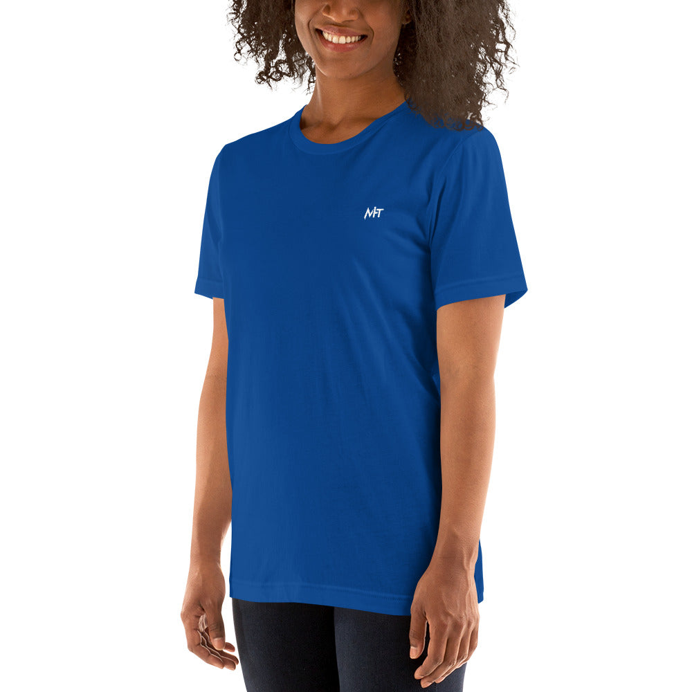 When you Buy the Dip twice and it Dips even lower - Unisex t-shirt ( Back Print ) by DarkByteGear