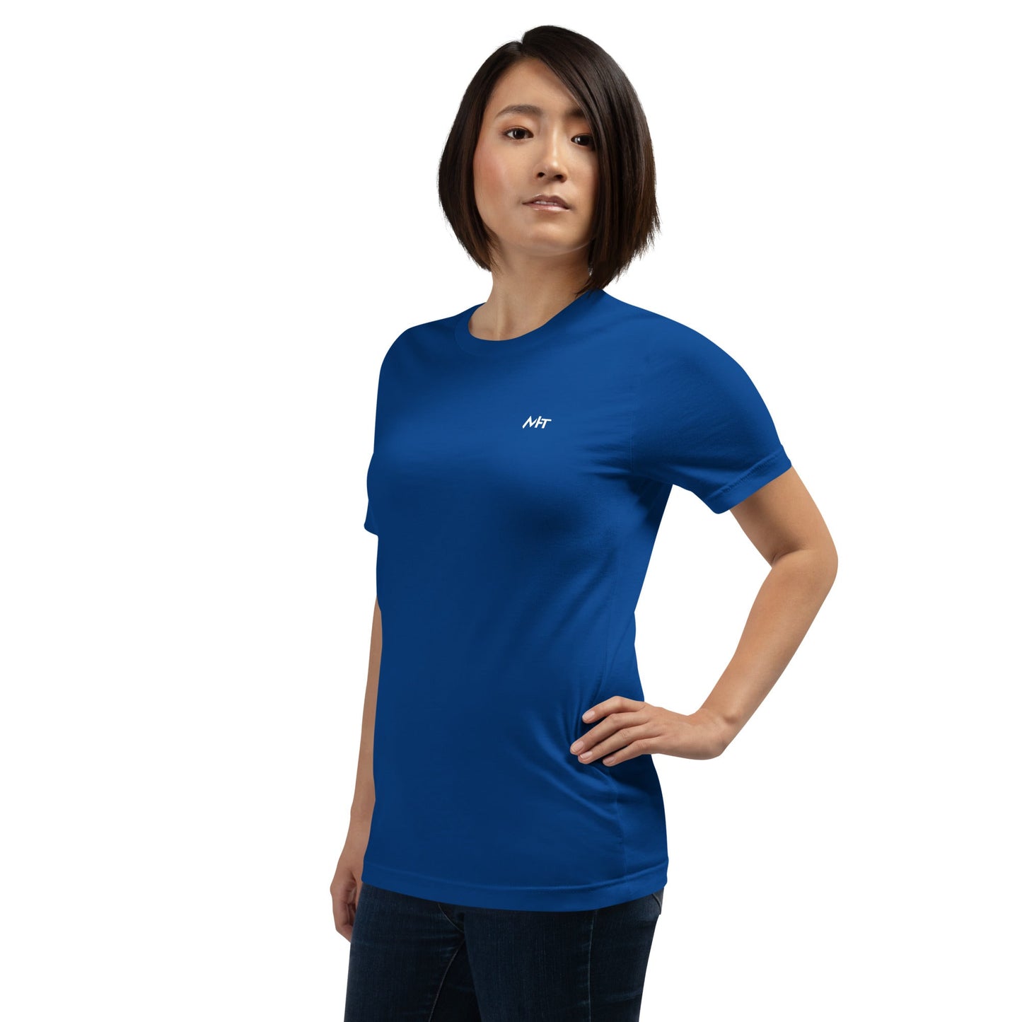 Education is important but trading stocks is more importanter - Unisex t-shirt ( Back Print ) by DarkByteGear