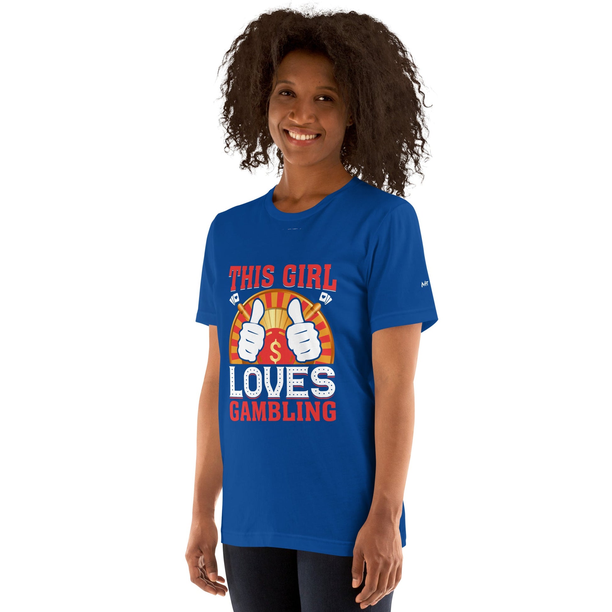 This Girl Loves Gambling - Unisex t-shirt by DarkByteGear