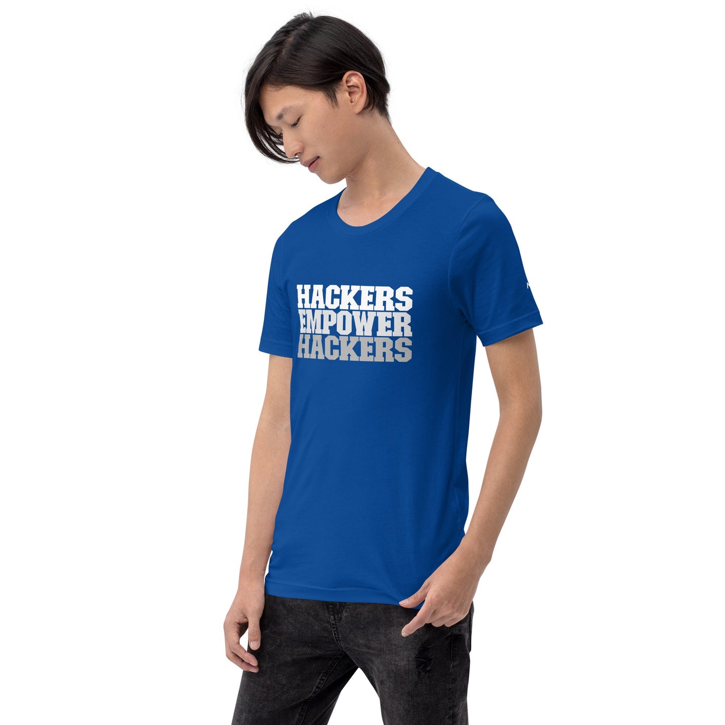 Hackers Empower Hackers V2 - Unisex t-shirt by DarkByteGear