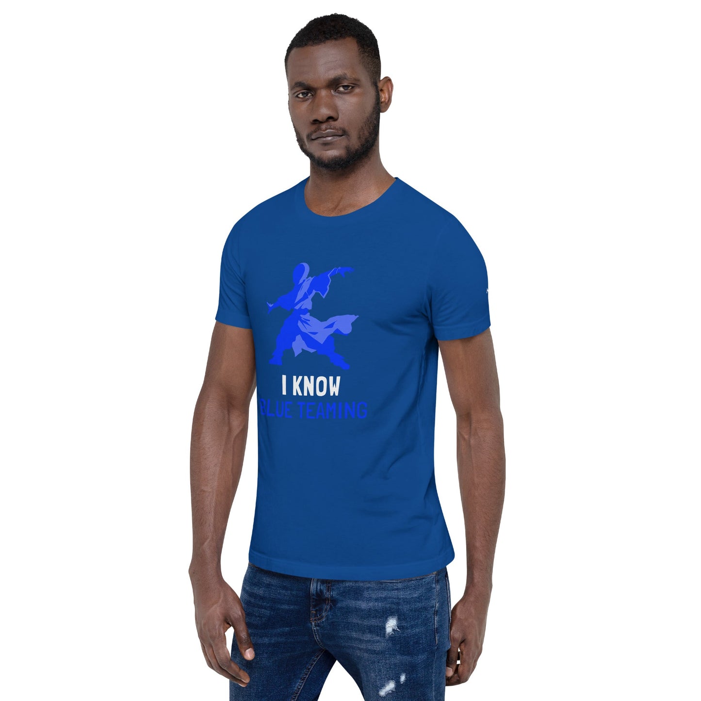 I Know Blue Teaming - Unisex t-shirt by DarkByteGear