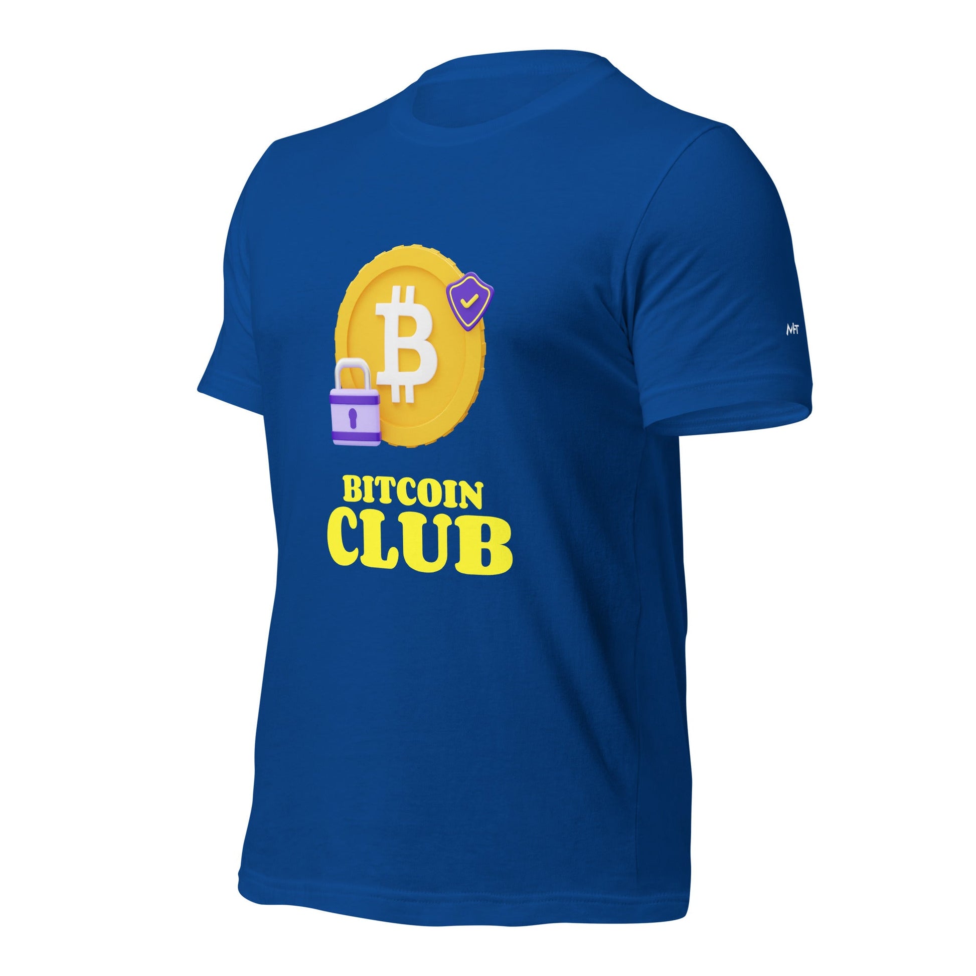 BITCOIN CLUB V7 - Unisex t-shirt by DarkByteGear