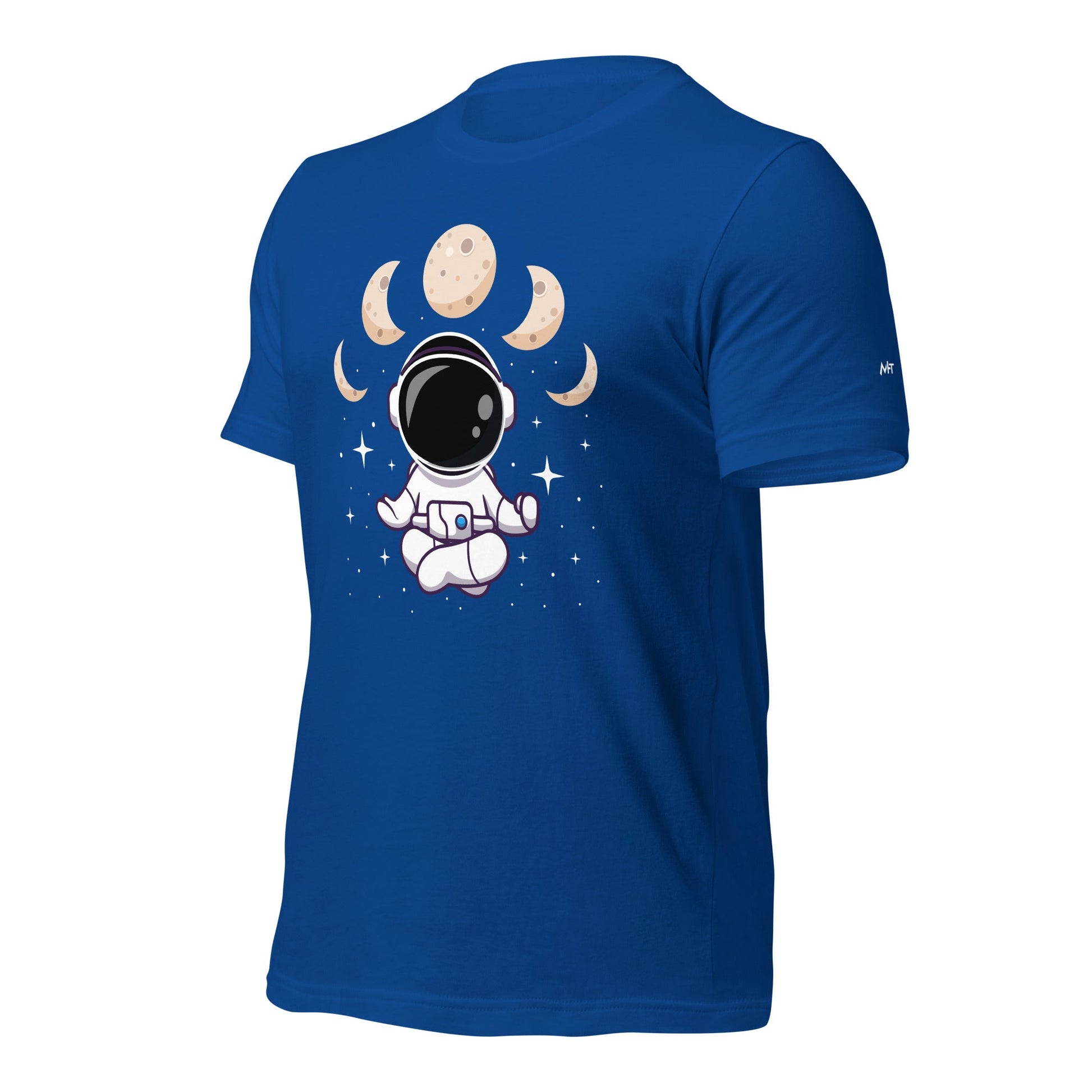 Astronaut Meditation - Unisex t-shirt by DarkByteGear