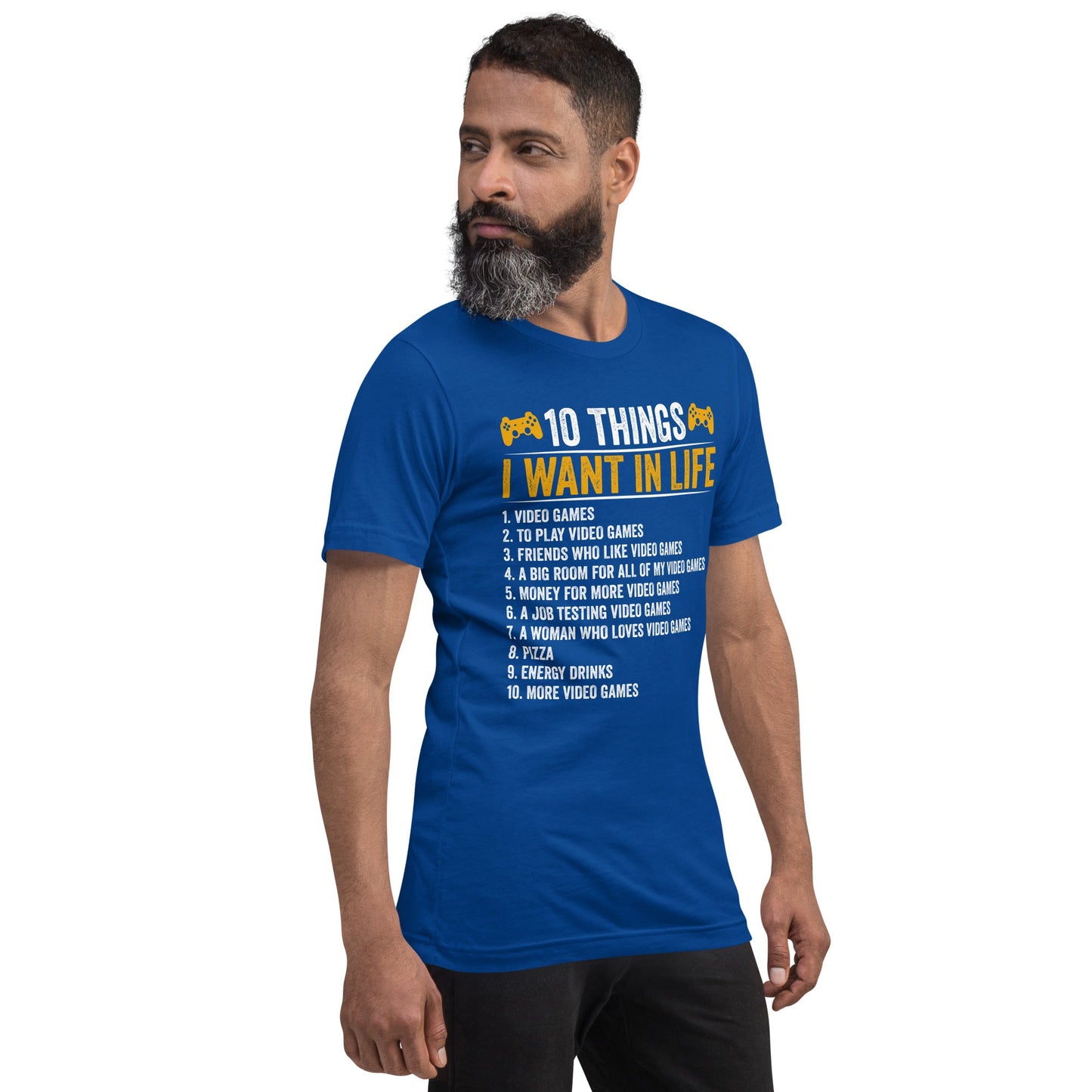 10 Things I Want In Life (Swarna) Unisex t-shirt by DarkByteGear